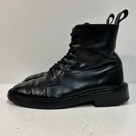 NEW HEELS Tricker's Men's Burford Country Boot Triple Black Calf UK 6 / US 7.5 - Picture 3 of 14